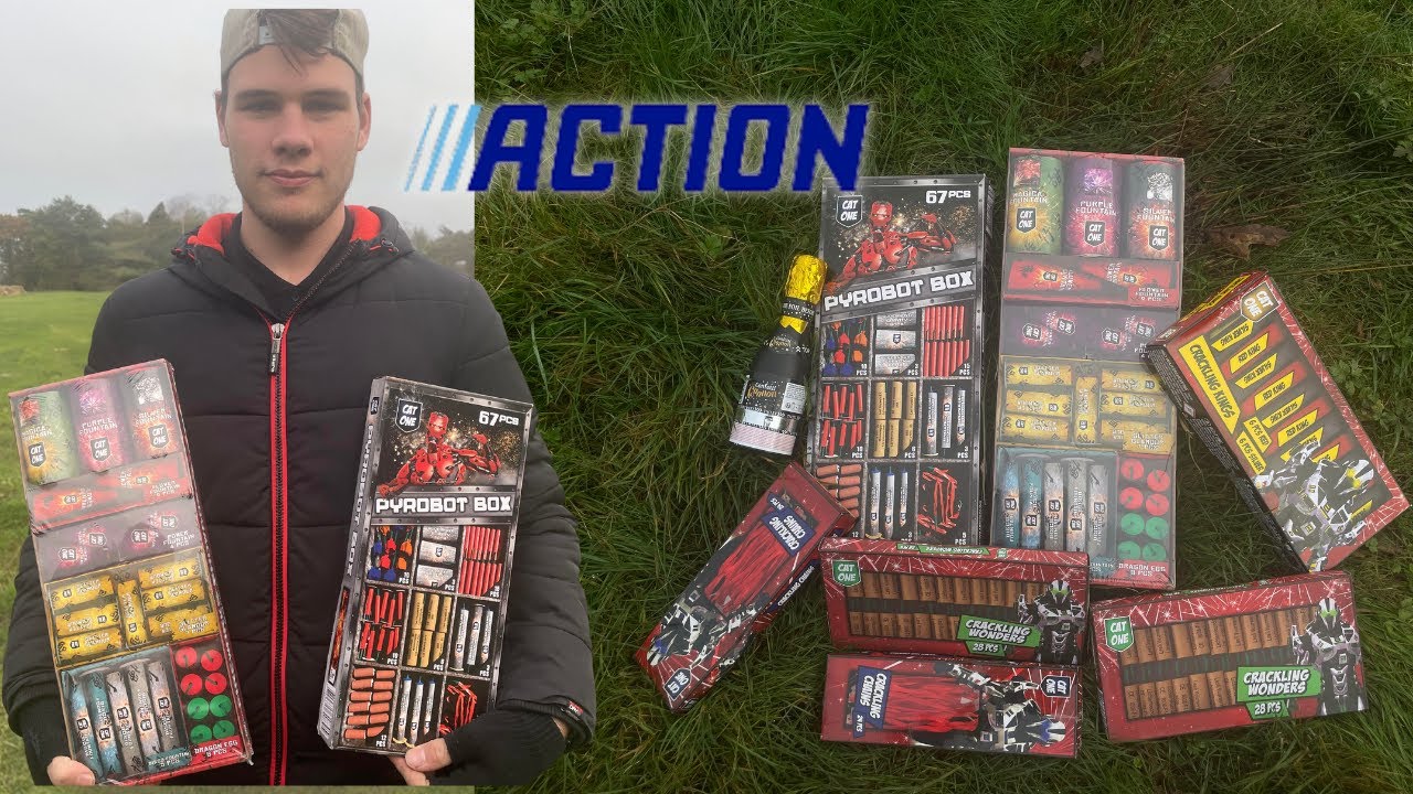 NIEUW *ACTION* VUURWERK AFSTEKEN!