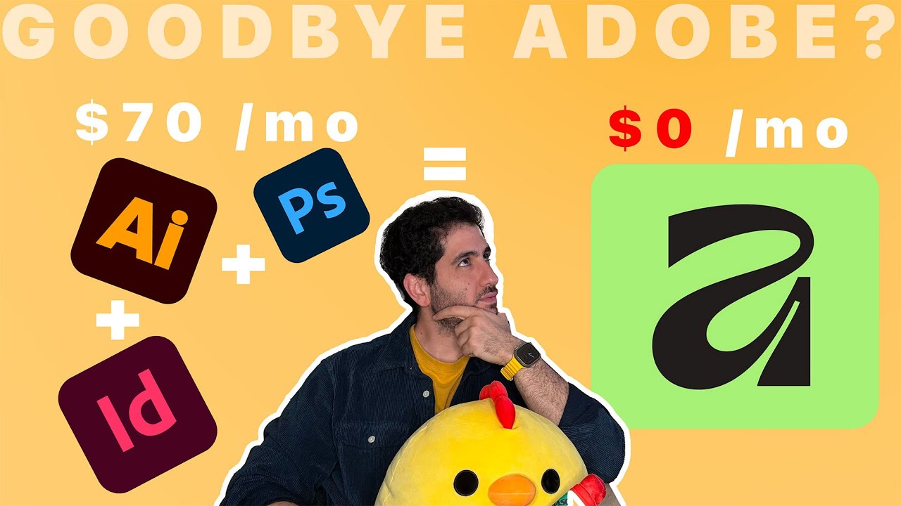 A Lifetime Adobe User Tries Affinity Studio (Tutorial, Adobe Comparison, & AI Walkthrough).