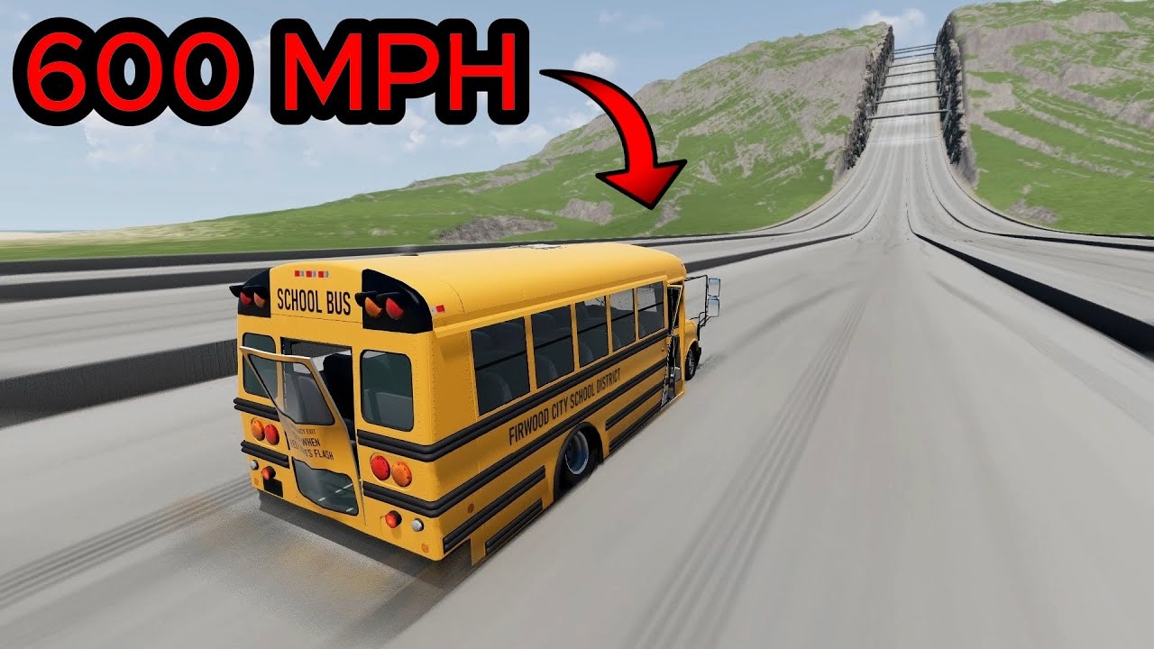 600 MPH VS VEHICLES #2 - BeamNG.drive