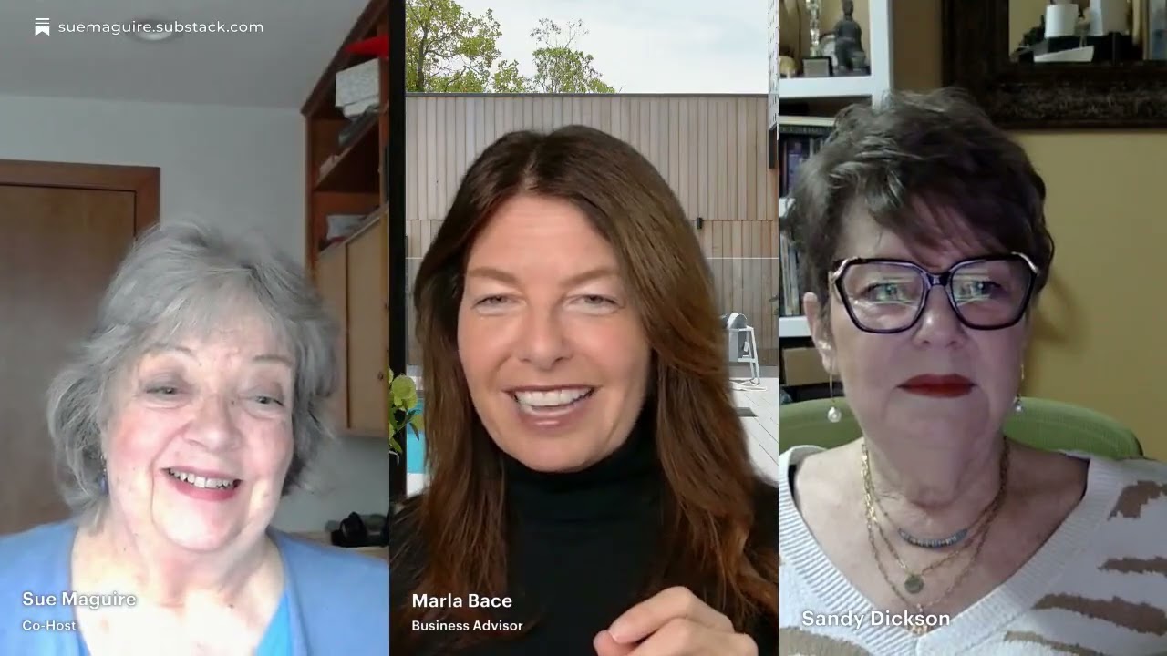 Marla Bace: She will coach you towards clarity, insight and using your intuition.