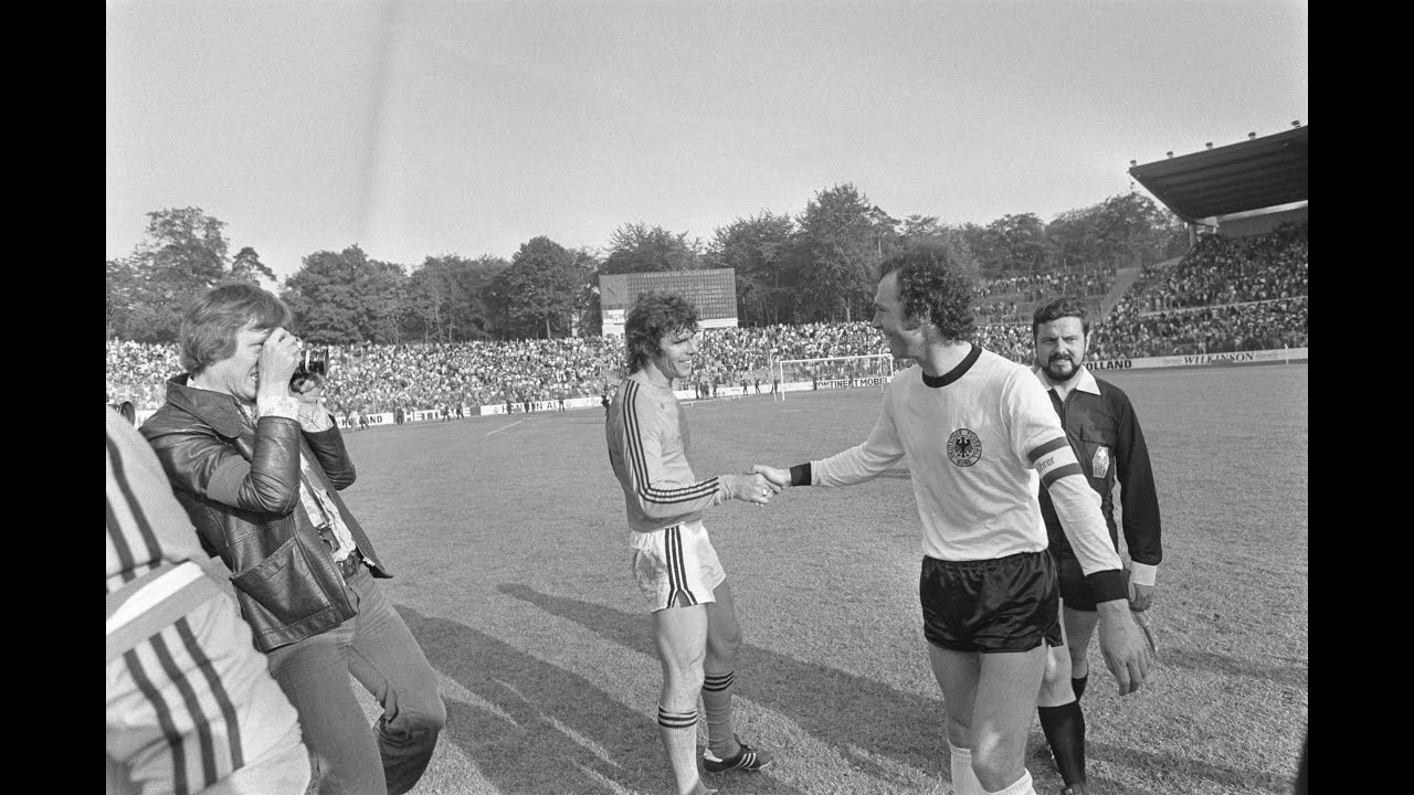 Full match Friendly West Germany - Netherlands 1-1 (17 May 1975) Beckenbauer vs Van Hanegem