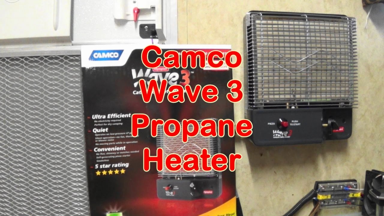 Обзор пропанового обогревателя Camco Wave 3