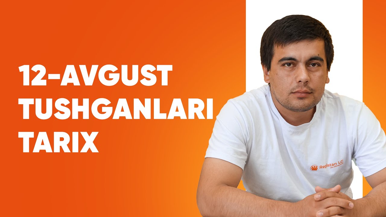 12-avgust kuni 1-smenaga tushgan majburiy tarix fanidagi testlar tahlili | G'aybullayev Saidmurod