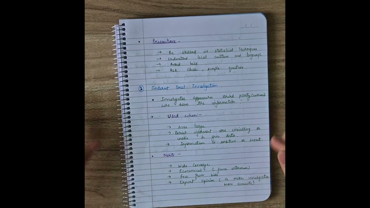 Methods Of Collecting Primary Data | Collection Of Data | Chapter 3 I  Class 11