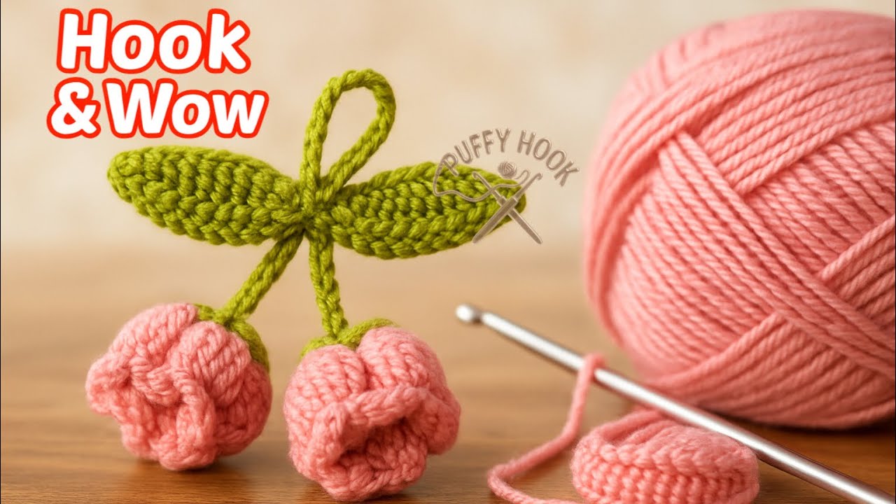 Cutest Crochet Flower Ever!🌸