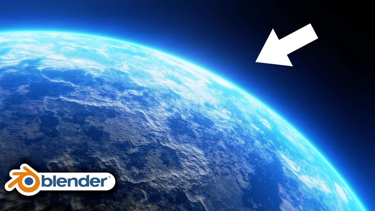 Как создать атмосферу планеты в Blender 🌎 (урок)