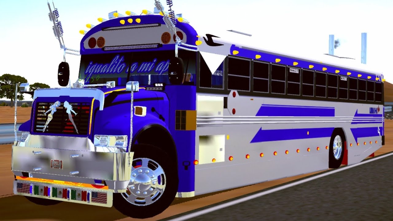🥶💙IMPRESIONANTE BLUEBIRD INTERNACIONAL (Estiló CD Juárez)💯💎👌 Mods Para Proton Bus Simulator‼️