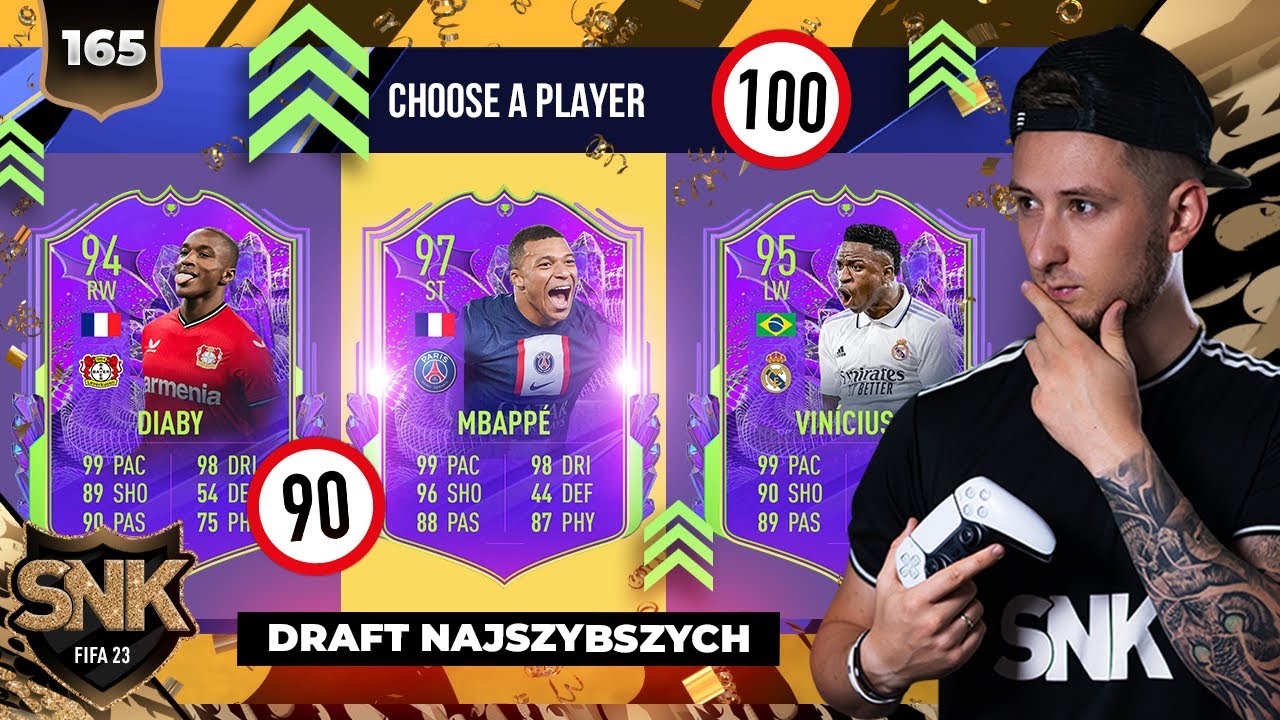 ZROBIŁEM DRAFT NAJSZYBSZYCH [#165] | FIFA 23 ULTIMATE TEAM