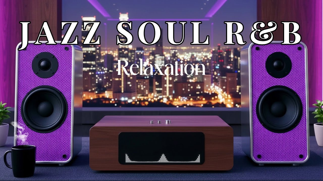 Soulful Nights 🌙 Smooth Jazz Lounge for Calm Focus & Cozy Relaxation