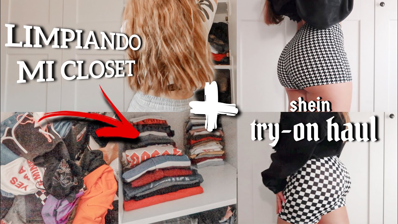 LIMPIANDO MI CLOSET + SHEIN TRY-ON HAUL || Irene Dream
