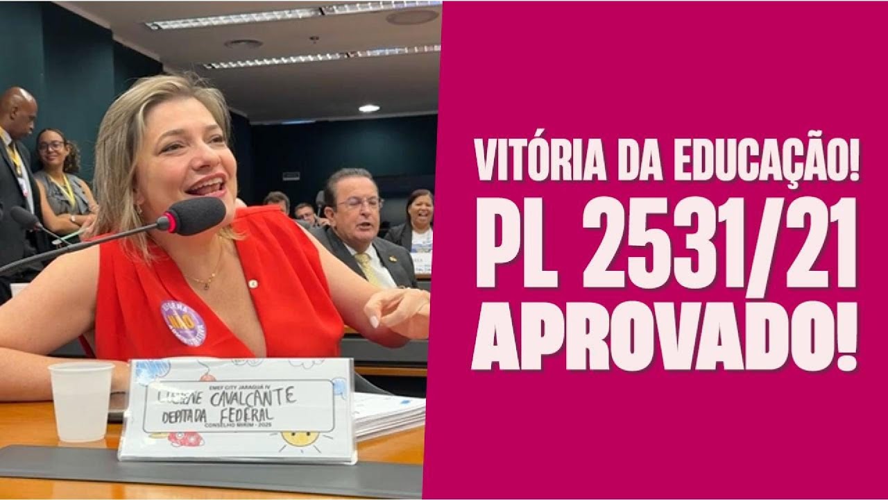 Aprovado o PL 2531/21: vitória da educação e do povo brasileiro!