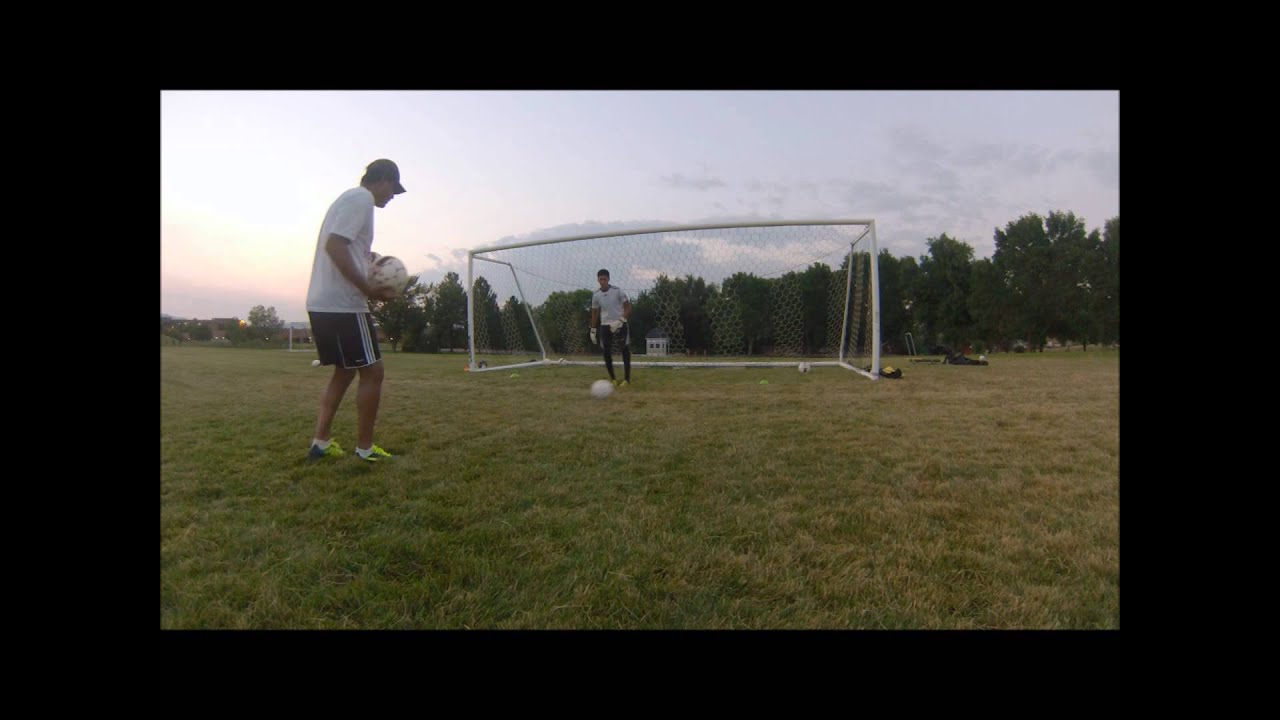 goalkeeper training in Denver:  HIGH BALL Deflections