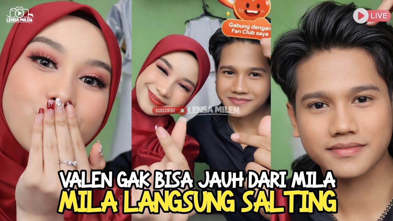 TERLANJUR CINTA ❗VALEN GAK BISA KALO DISURUH JAUH-JAUH DARI MILA  