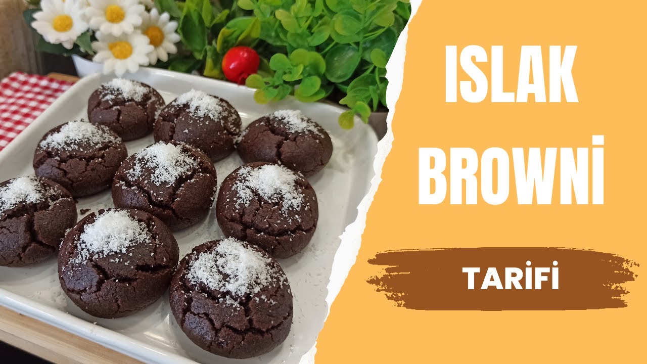 Islak Browni Kurabiye: Tam Ölçülü ve Garantili Tarif
