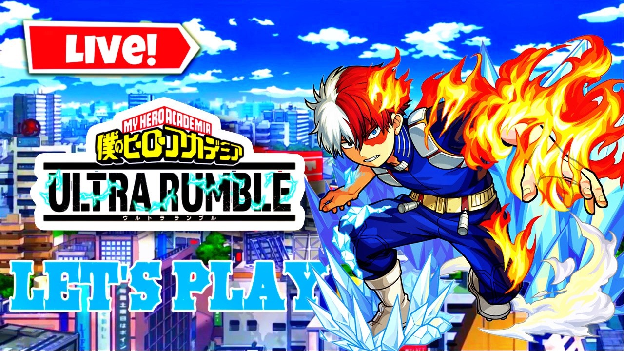My Hero Ultra Rumble LET'S PLAY #mha #battleroyale