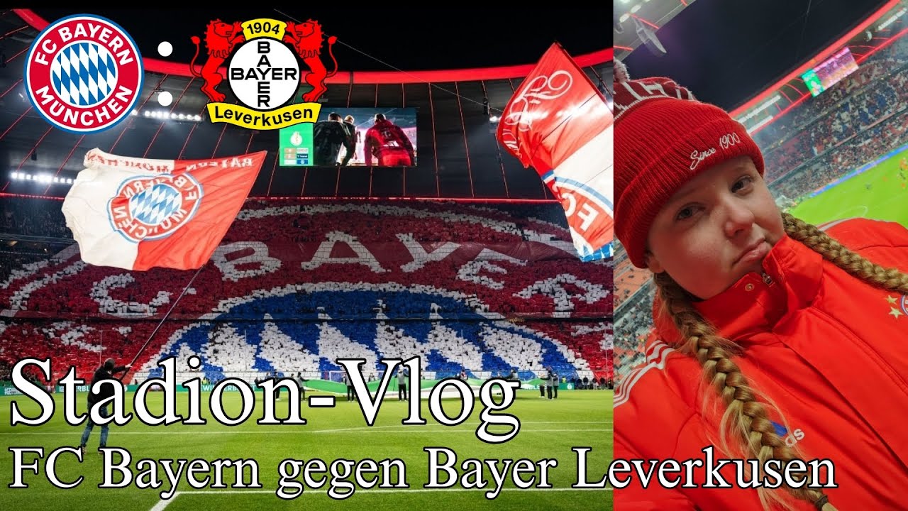 Pokal aus...bis zur letzten Minute gekämpft ❤️🤍|Stadion-Vlog❤️🤍 |FC Bayern gegen Bayer Leverkusen