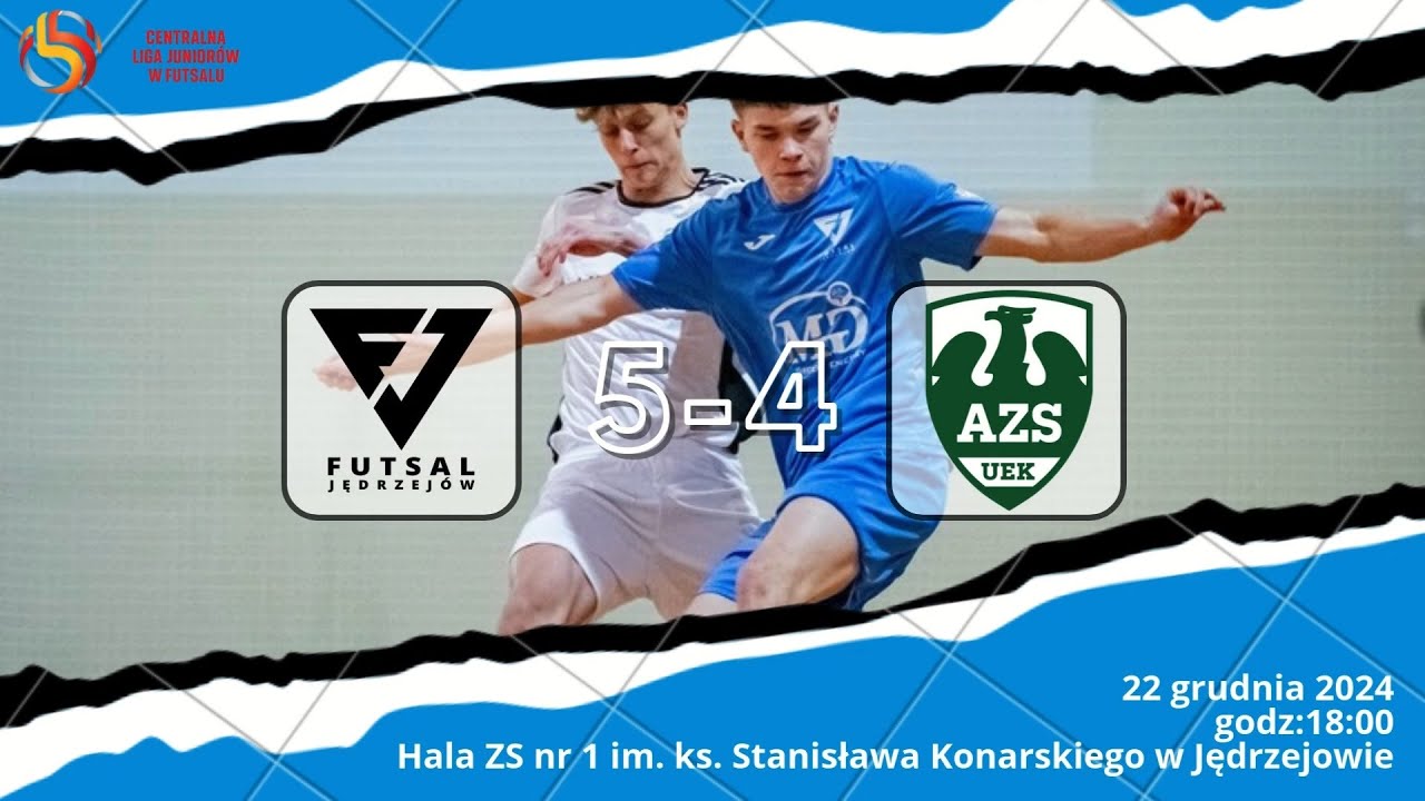 2024/25 | CLJ U-19 | FUTSAL Jędrzejów - AZS UE Kraków