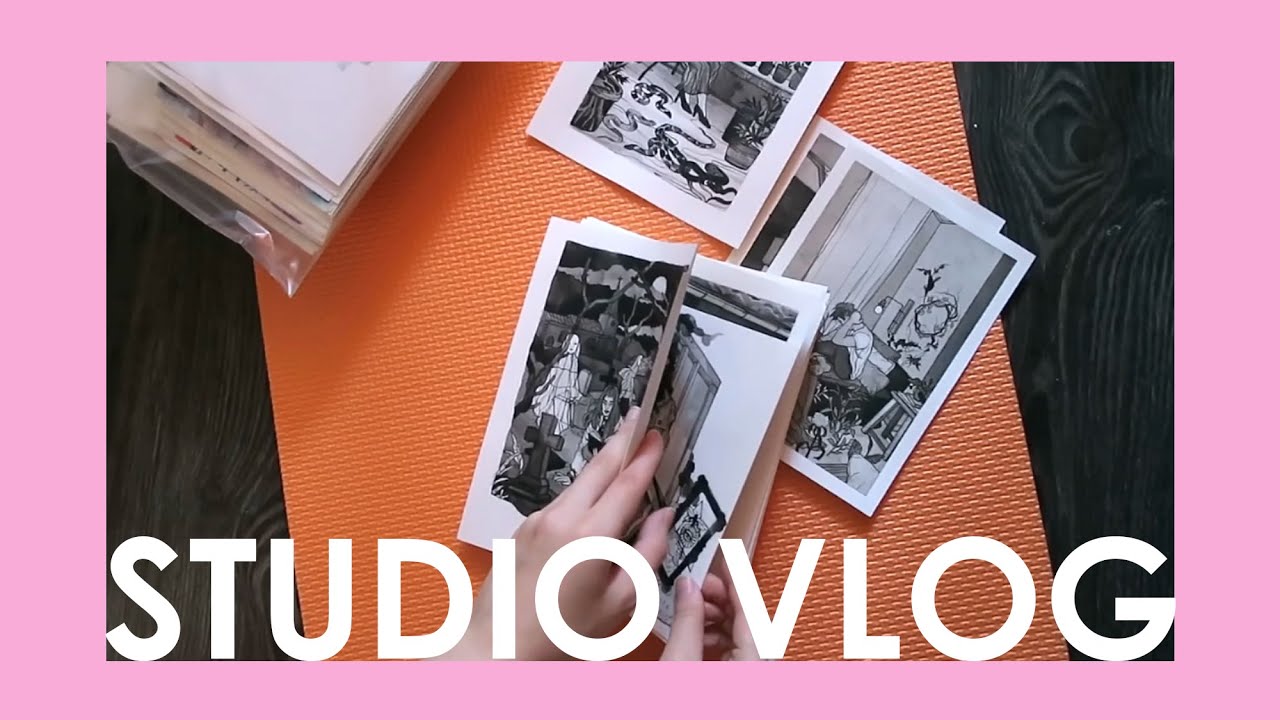 studio vlog / домашние дела, печенье и заказы