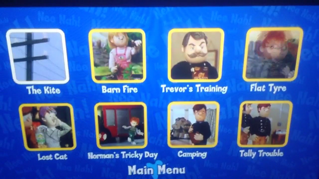 Firemen Sam Norman's Tricky Day DVD Menu Walkthrough