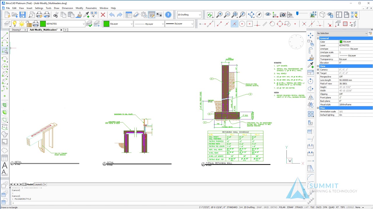 Multileaders - BricsCAD