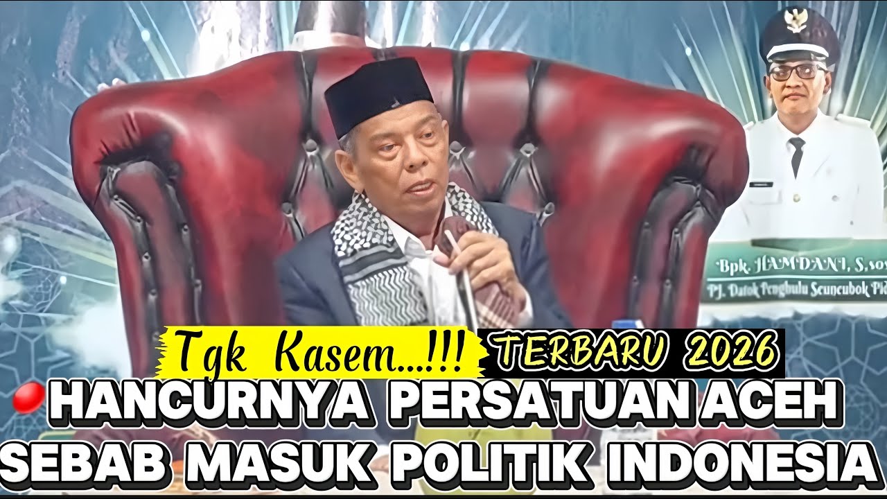 Tgk Kasem Meukat Ubat Terbaru Kunci Agar Aceh Bisa Merdeka Adalah Bersatu Masyarakat Dan Anggota GAM