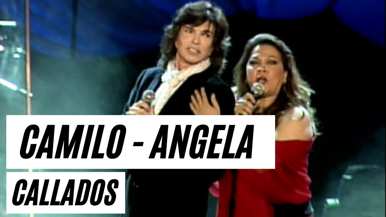 Camilo Sesto y Ángela Carrasco -  Callados (En Concierto) - Memorias Producciones