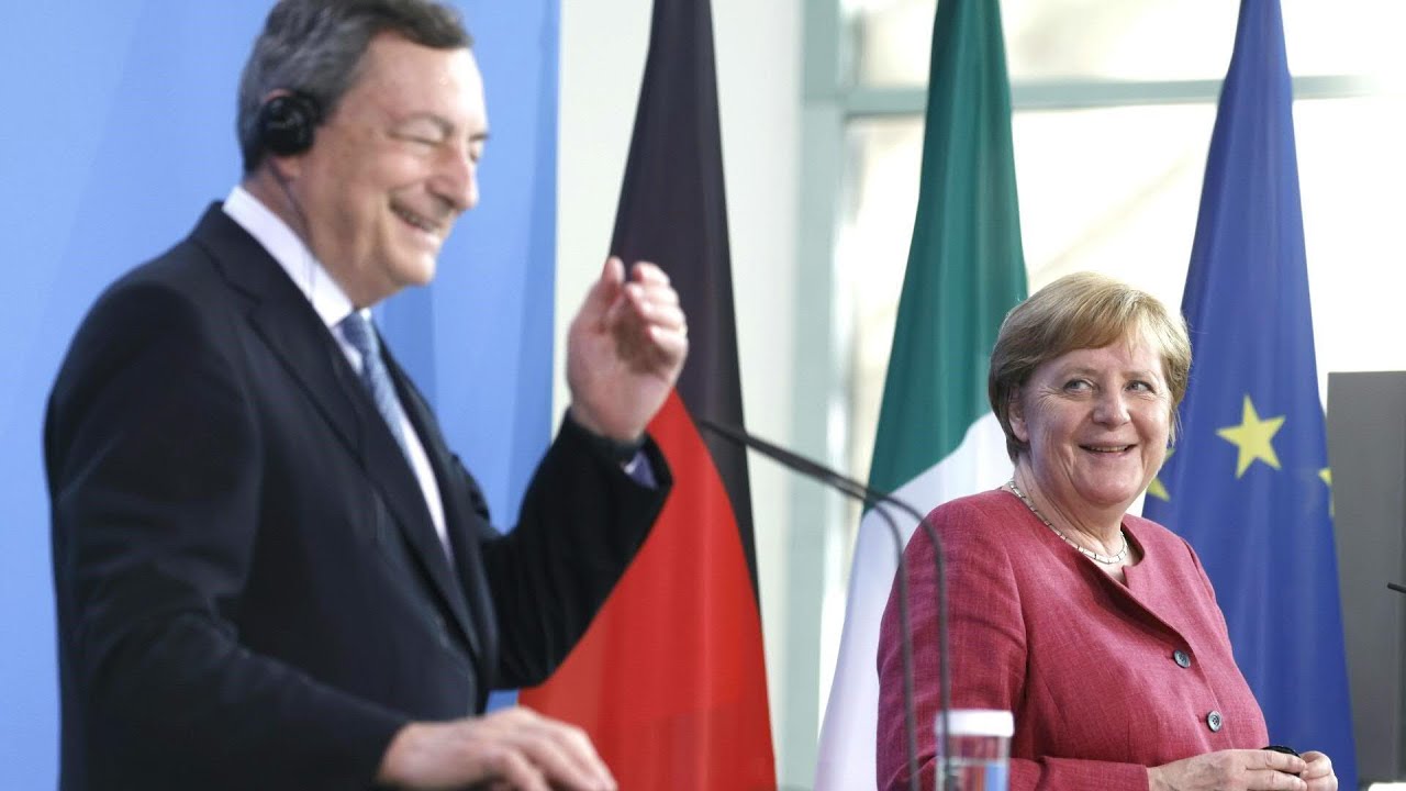 Merkel: Die Italiener spielen ja nicht schlecht | AFP