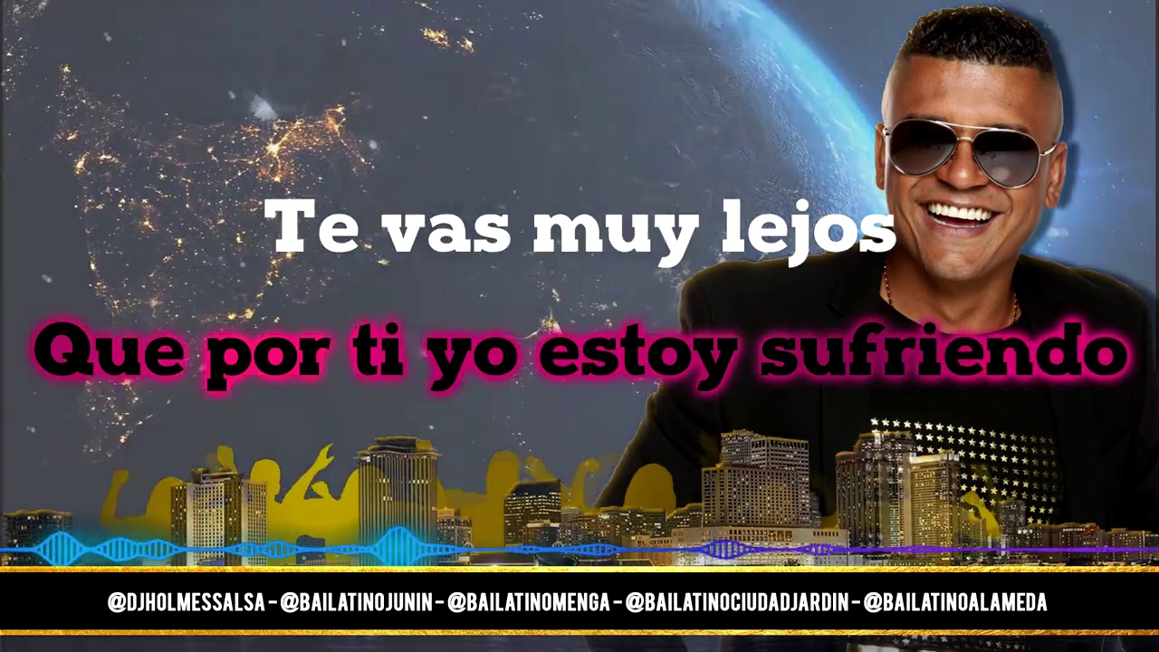 TE VAS DE MI  SONORA PONCEÑA / LETRA / LYRIC VIDEO / HOLMES DJ