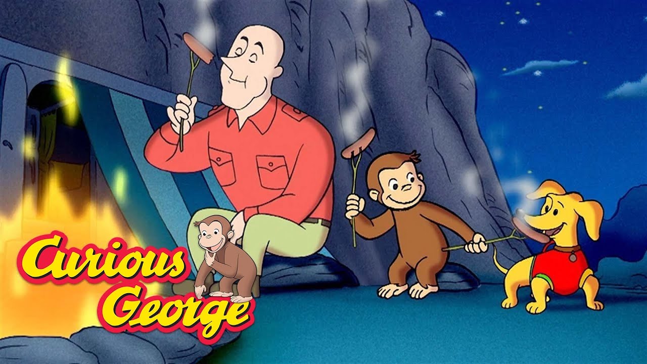 Camping with George 🐵 Curious George 🐵 Kids Cartoon 🐵 Kids Movies