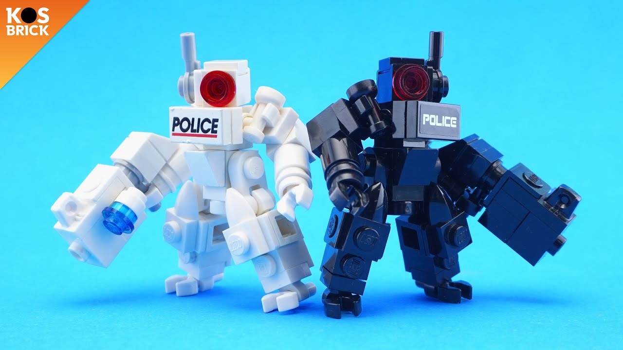 Lego Police Mini Mech - Part 12 (Tutorial)