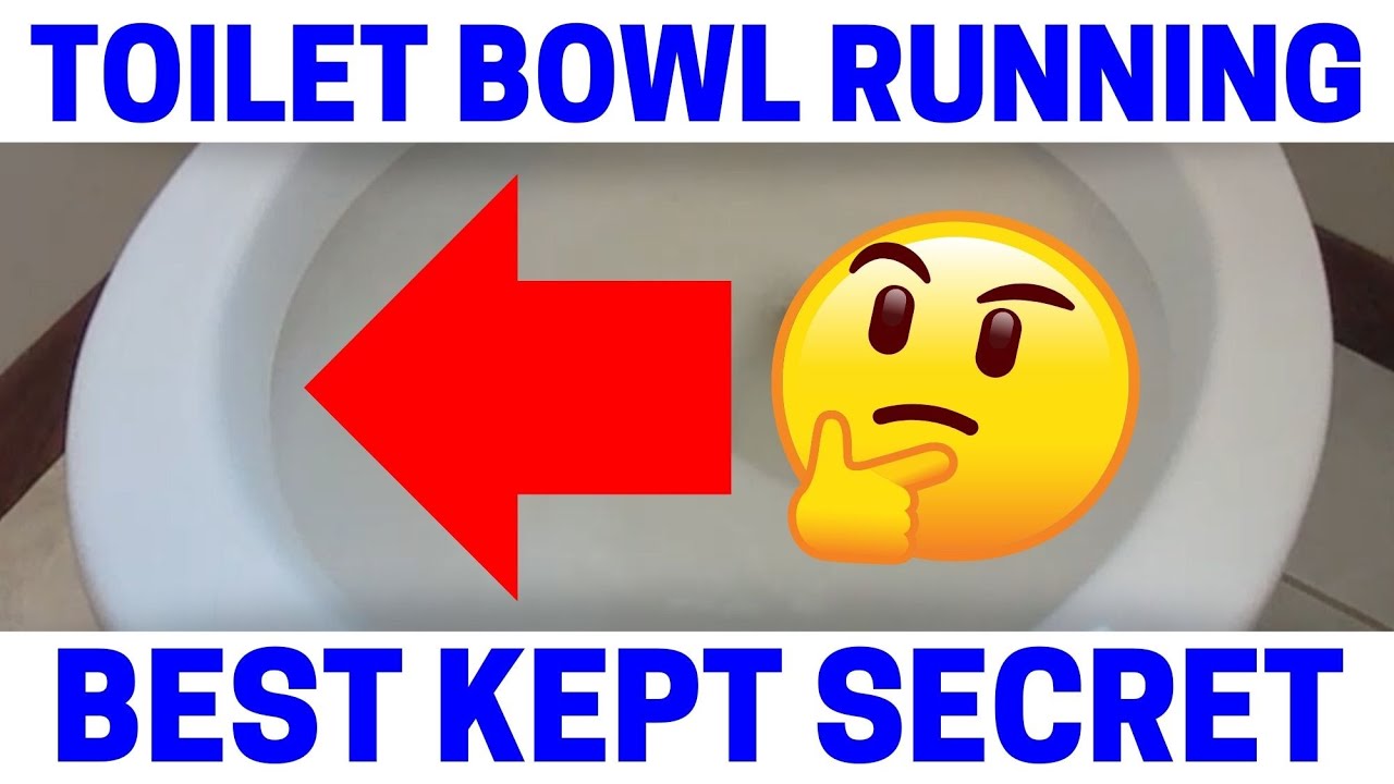 Toilet Bowl Water Keeps Running - Easy Fix!