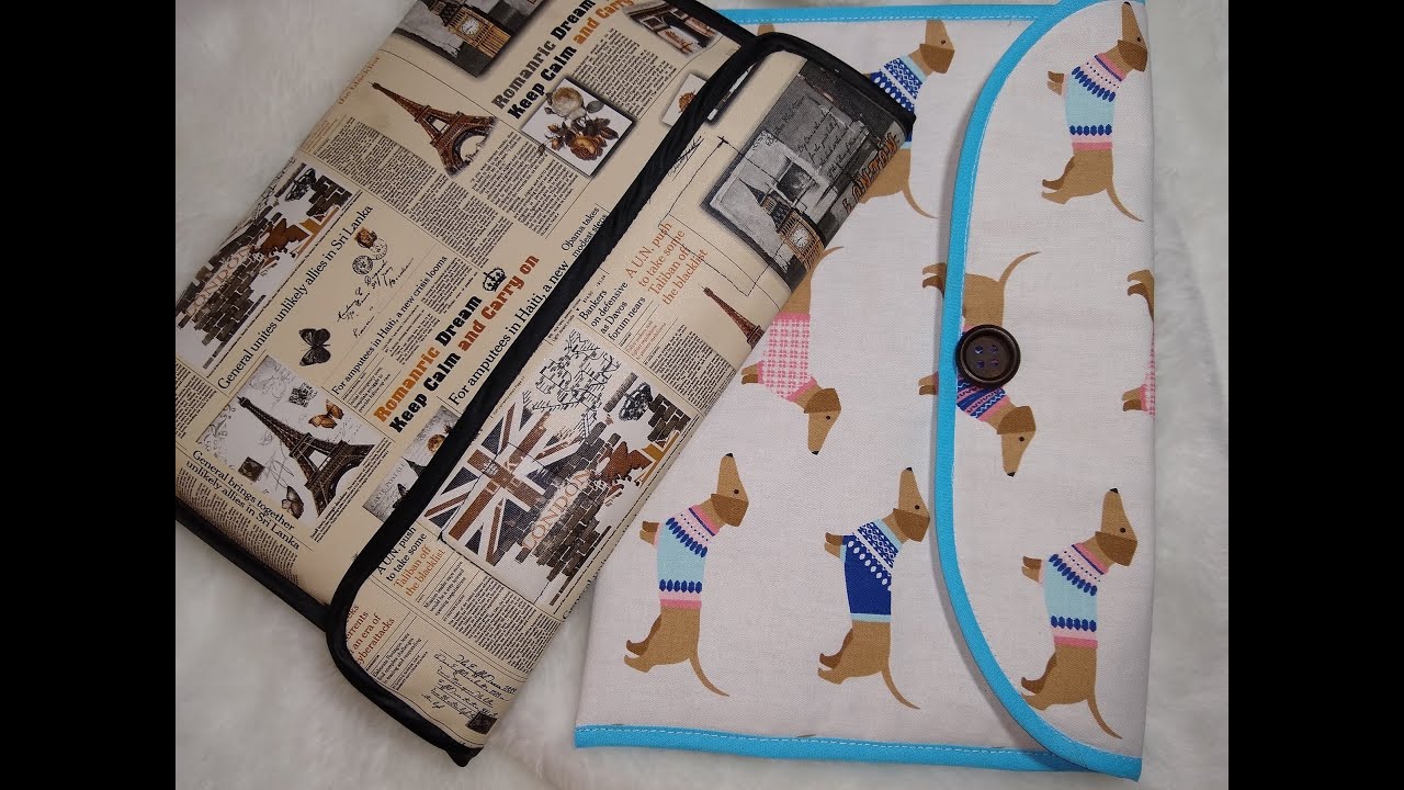 120 -Ideas para ganar dinero : DIY Funda de Netbook/Notebook / Tablet.Fácil y rápido!!!
