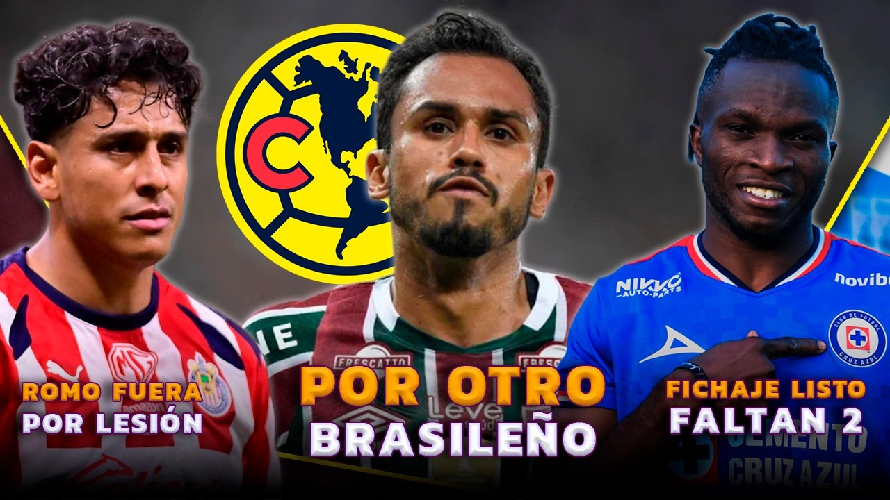 CONFIRMADO VINICIUS AL AMÉRICA | ROMO FUERA DE CHIVAS | CRUZ AZUL ANUNCIA A EBERÉ