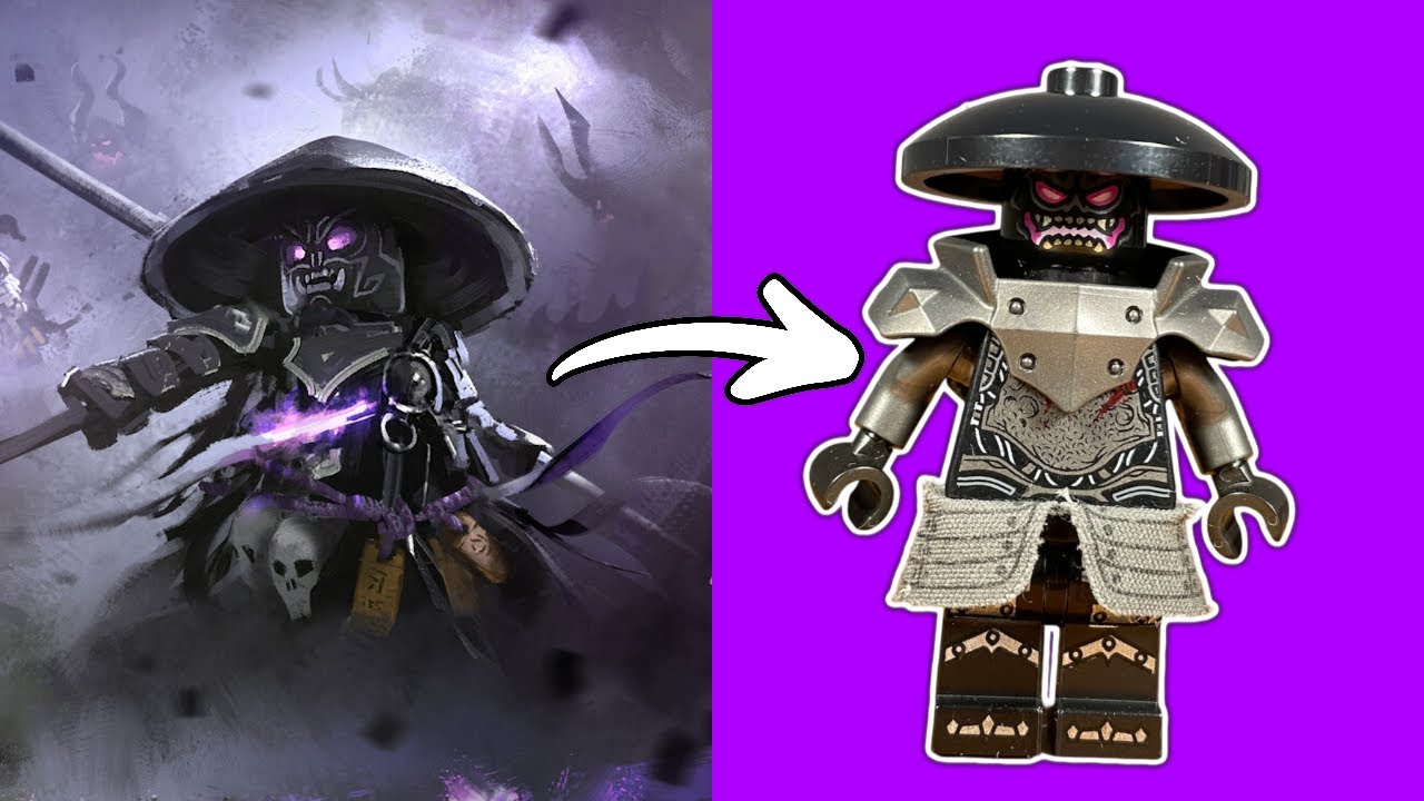 I Made Concept Art Oni Customs From Ninjago