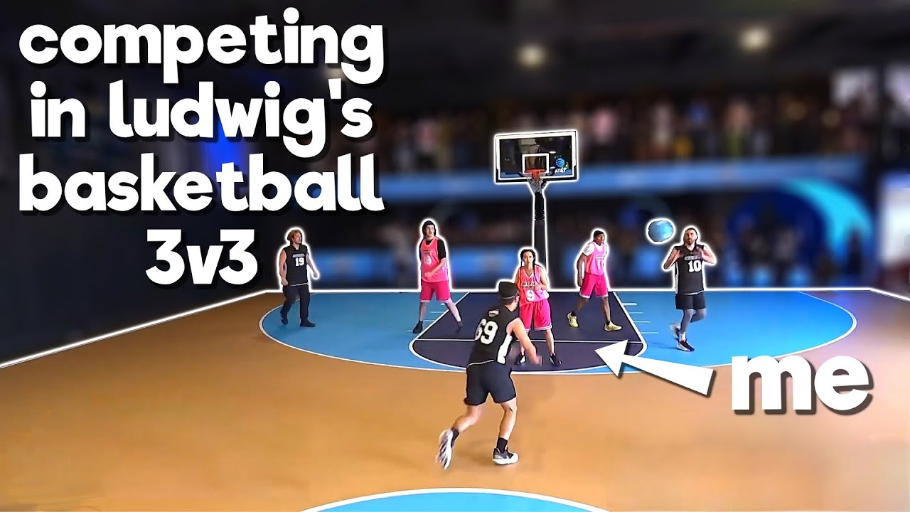 Competing in Ludwig's BASKETBALL JAM - 7/12/25