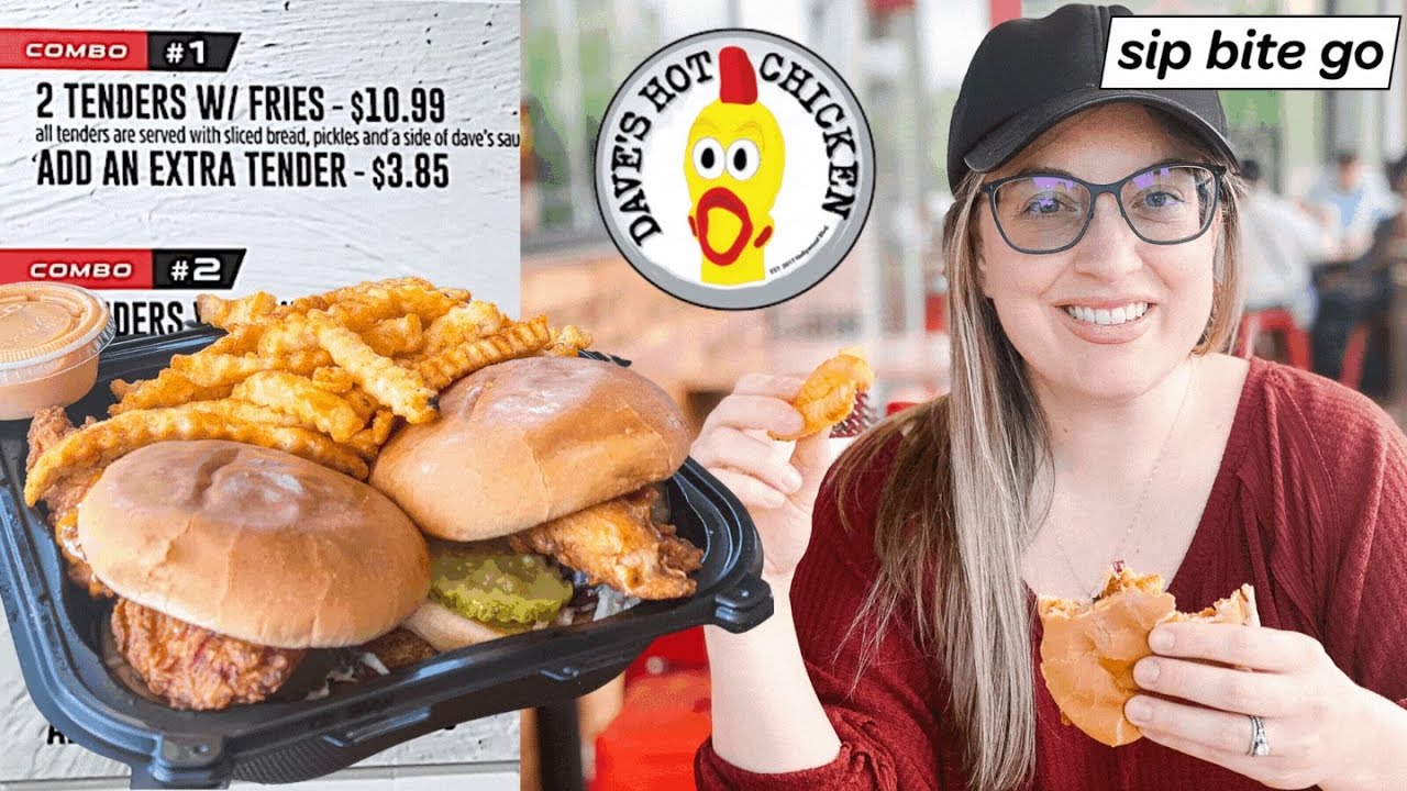 Dave's Hot Chicken Menu Tour In Portland Oregon [Nashville Fried Chicken In PDX!]