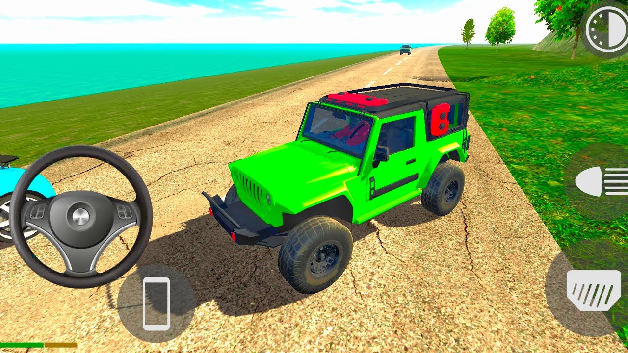 🔥 Thar Off-Road Beast Mode Mud & Hill Drive | Indian Car Map | Indian Bike Driving 3D