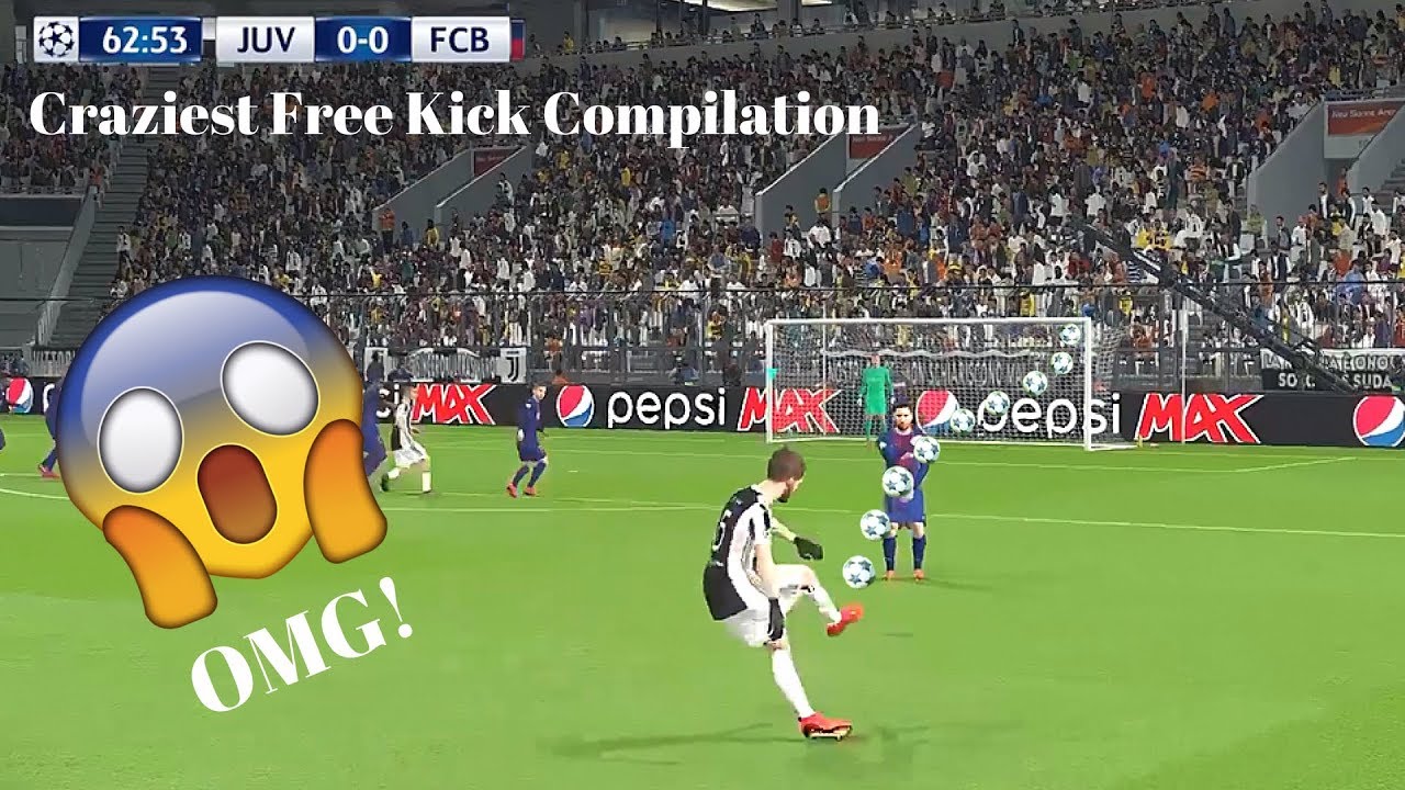 Самая безумная подборка штрафных ударов в PES 2018, которую вы когда-либо видели