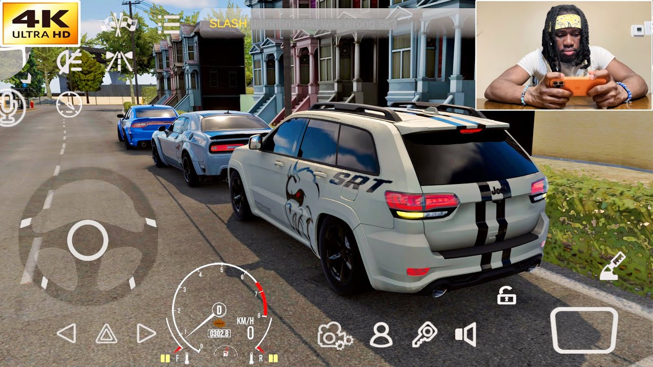 Jeep Trackhawk, Dodge Demon & Dodge Charger Hellcat Redeye - Car Parking Multiplayer 2