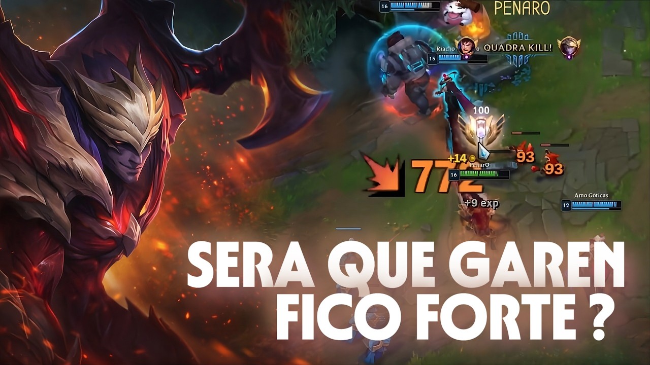 A VERDADE SOBRE JOGAR CONTRA AMBESSA - Garen Game Play