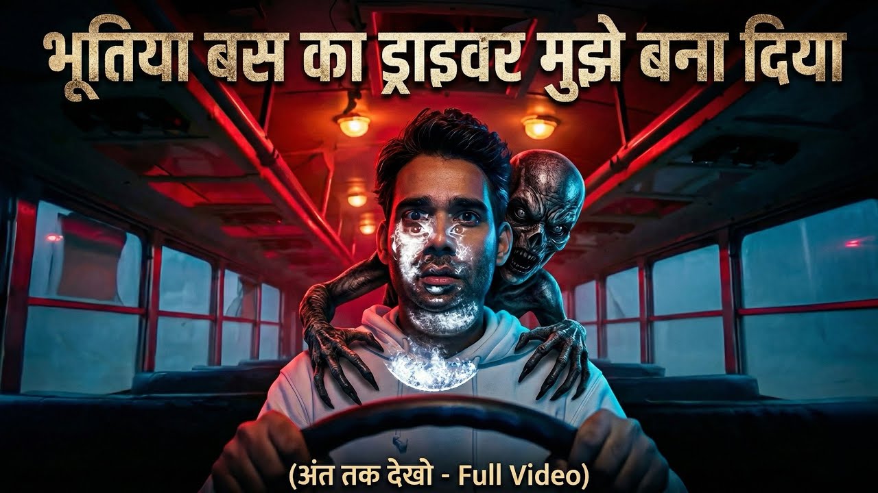 भूतिया बस का ड्राइवर मूझे बना दिया 😱 | REAL STORY | एक सच्ची घटना | BHUTIYA BUS RAAT 12 baje 