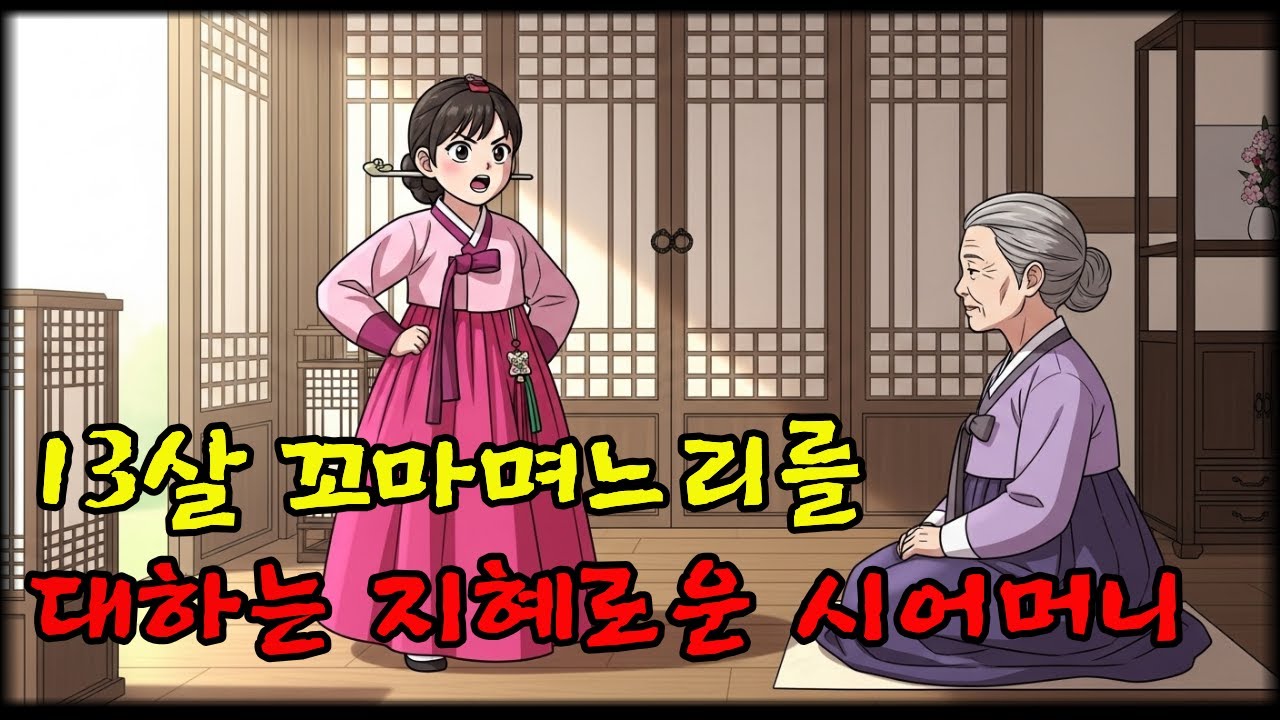 13꼬마 며느리를 대하는 지혜로운 시어머니 | 야담,전설,옛날이야기,설화,민담,오디오이야기
