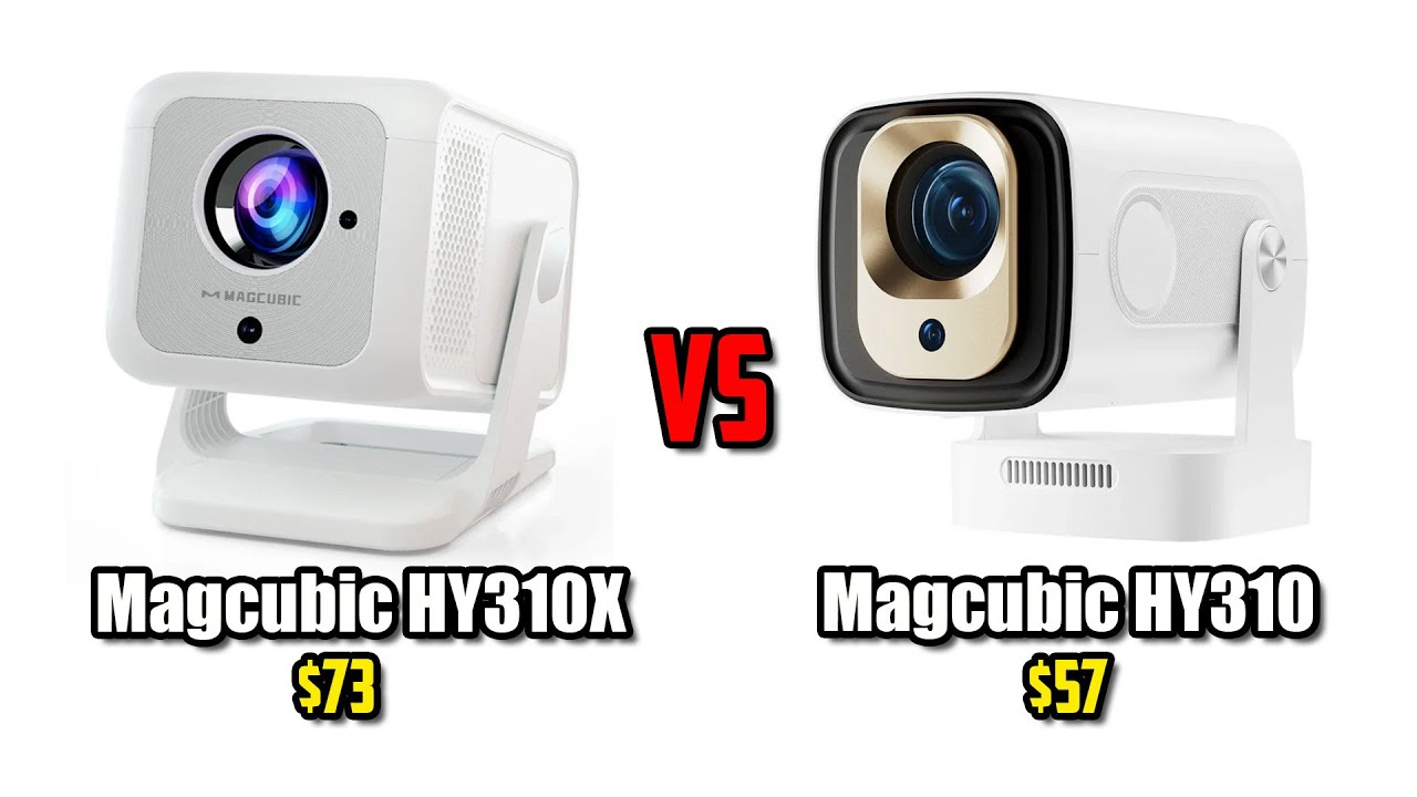 Magcubic HY310X vs HY310 - In-Depth Comparison - Are They The Same? Which Twin Brother Is Better?