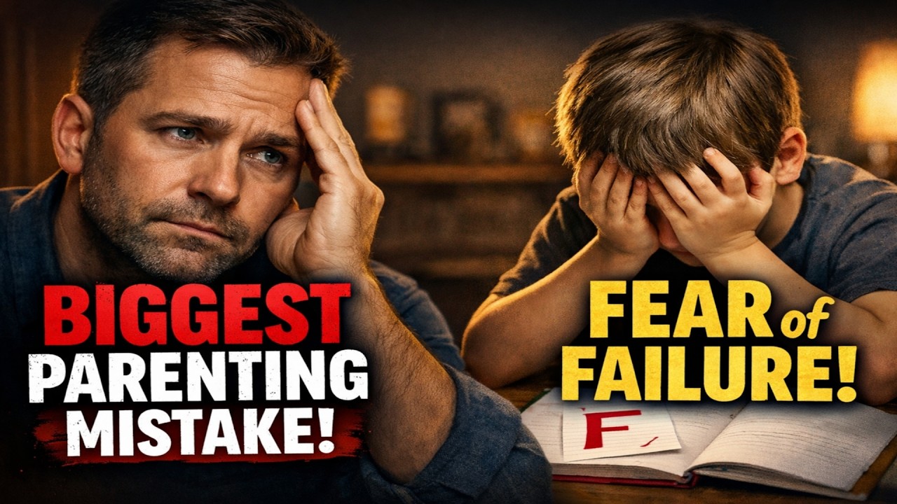 The #1 Parenting MISTAKE That Creates a Fear of FAILURE (And What Millionaires Teach Instead)