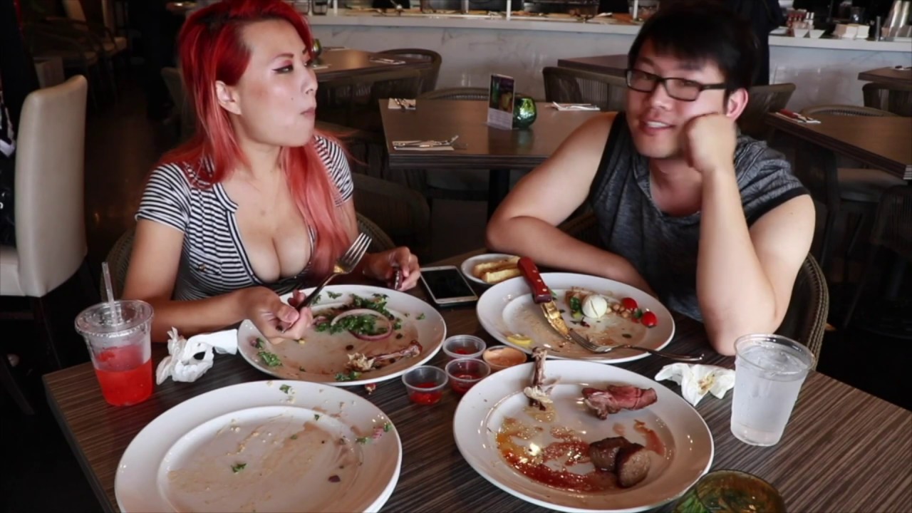 How did my Boyfriend Ask me Out???? Eating Brazialian BBQ Buffet #RainaisCrazy