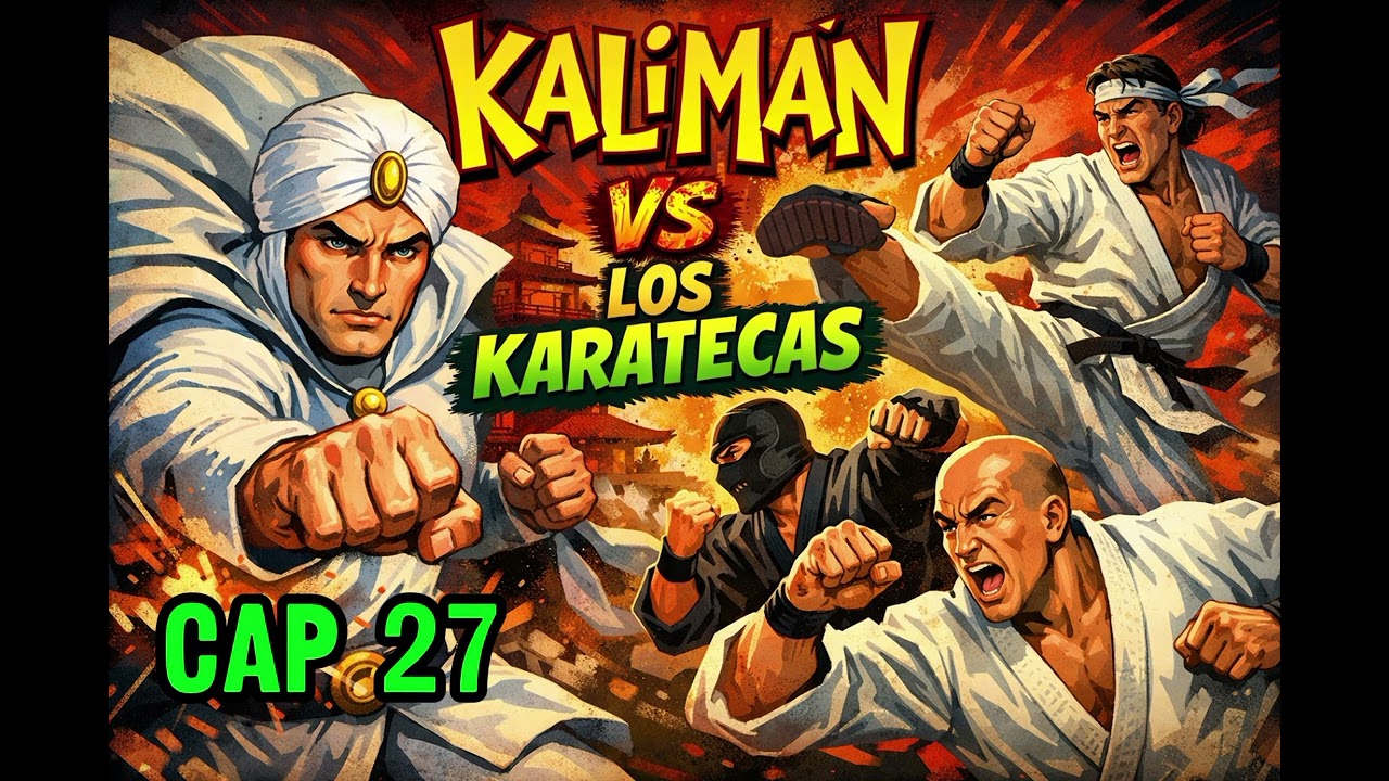 Kalimán vs Los Karatecas - Capitulo 27