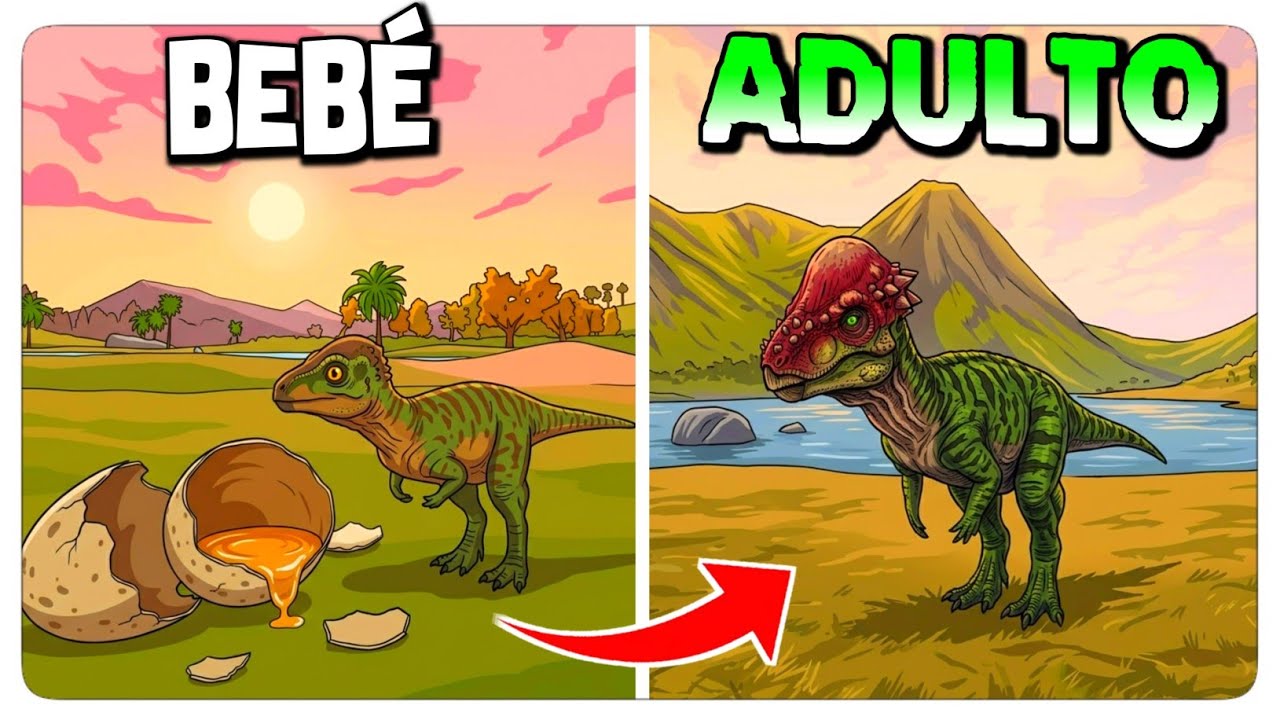 PACHYCEPHALOSAURUS: De CRÍA hasta ADULTO responsable 😑| The Cursed Isle supervivencia 