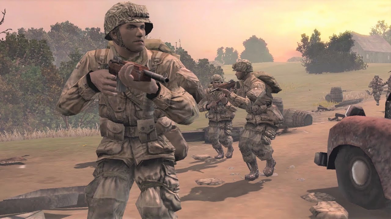 WW2 - Normandy - Battle of Carentan - Company of Heroes