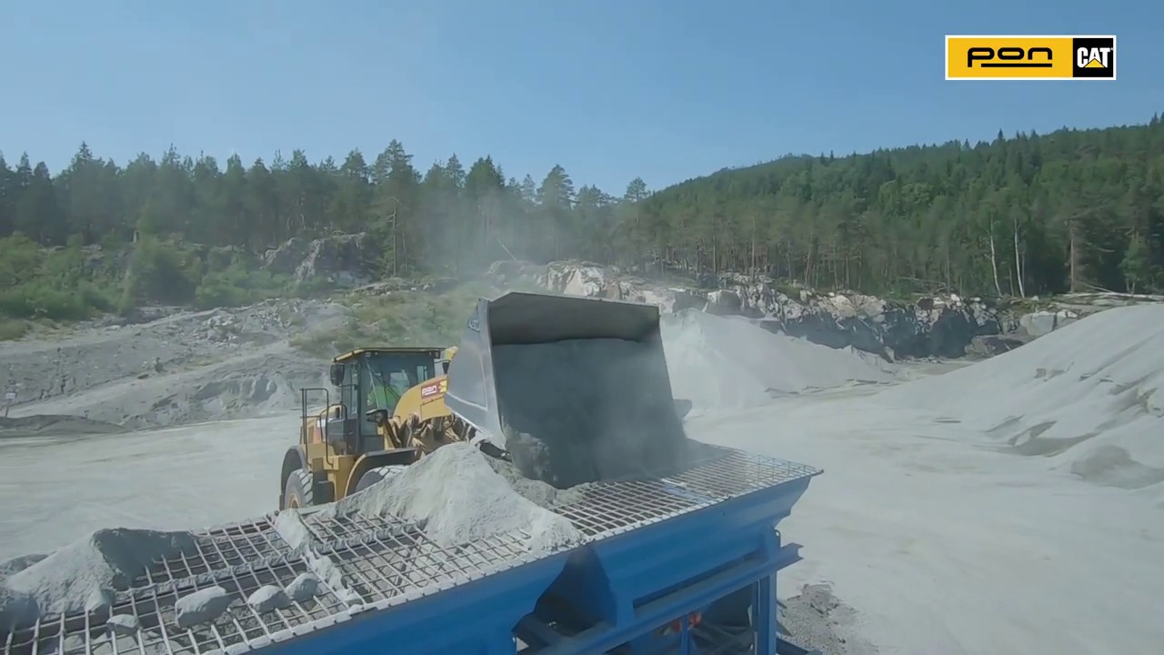 Cat 950M og 972M hjullastere hos Oddvar Øygard AS