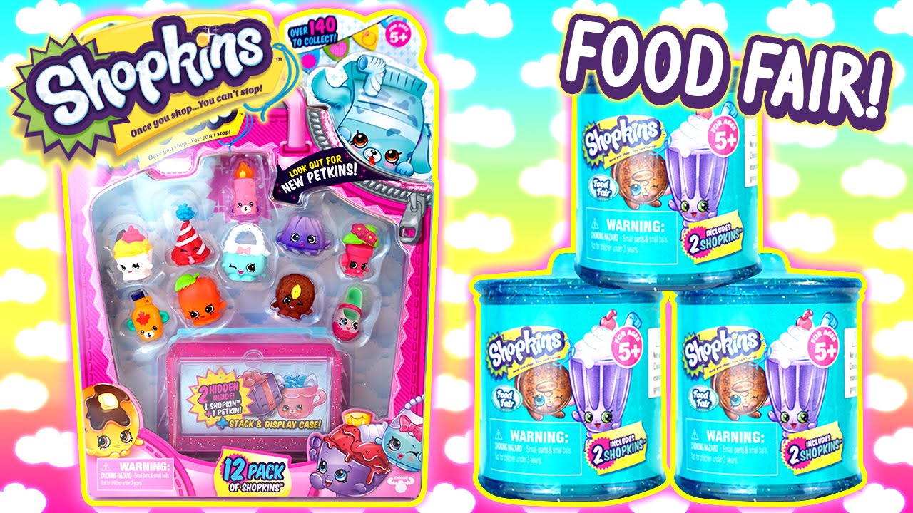 Shopkins Season 4 12-Pack & Food Fair Blind Bag Jars!! - Cuteness Overloaded with the new PETKINS!!!